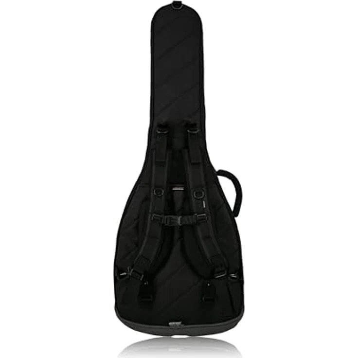 Mono Cases Vertigo Ultra Ac. Dreadnought, Gitarrentasche mit Freeride Wheel System, ergonomischem Design und wasserfestem Ballistic Nylon, schwarz – Bild 2