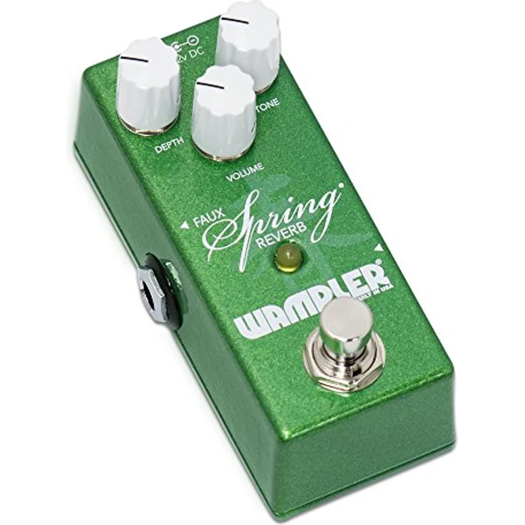Wampler Mini Faux Spring Reverb, Effektpedal mit längeren Hallzeiten und True Bypass, kompakt und leichtgewichtig – Bild 2