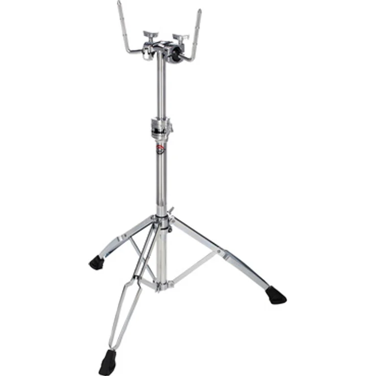 Ludwig LAP441TS Atlas Pro Doppel Tom Stand, doppelstrebig mit 12mm Tom Aufnahme und Kugelgelenk – Bild 1