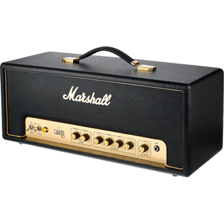 Marshall Origin 50H Head, Röhrenverstärker Topteil für E-Gitarre mit Gain Boost und schaltbarer Leistungsreduktion, 50 Watt