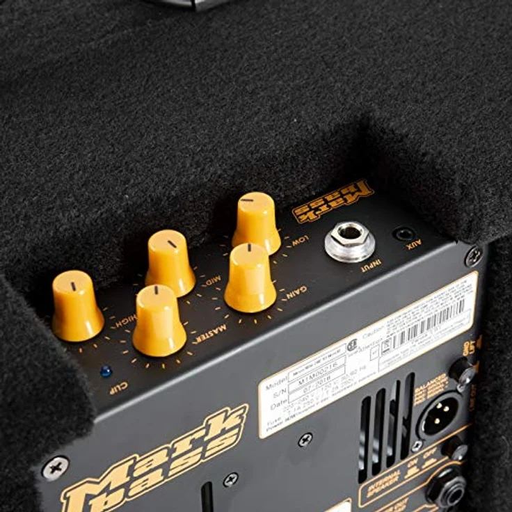 Markbass Marcus Miller CMD 101 Micro 60, E-Gitarren-Combo mit 60 W Leistung, 1x10" Custom Lautsprecher, AUX Eingang und Kopfhörerausgang – Bild 6