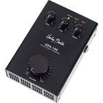 Harley Benton GPA-100, kompakte Gitarren-Endstufe im Pedalformat, 100 Watt bei 8 Ohm, 190 Watt bei 4 Ohm, Class-D Technologie, Master-Volume, Bass-Mid-Treble Regler, LED-Anzeigen