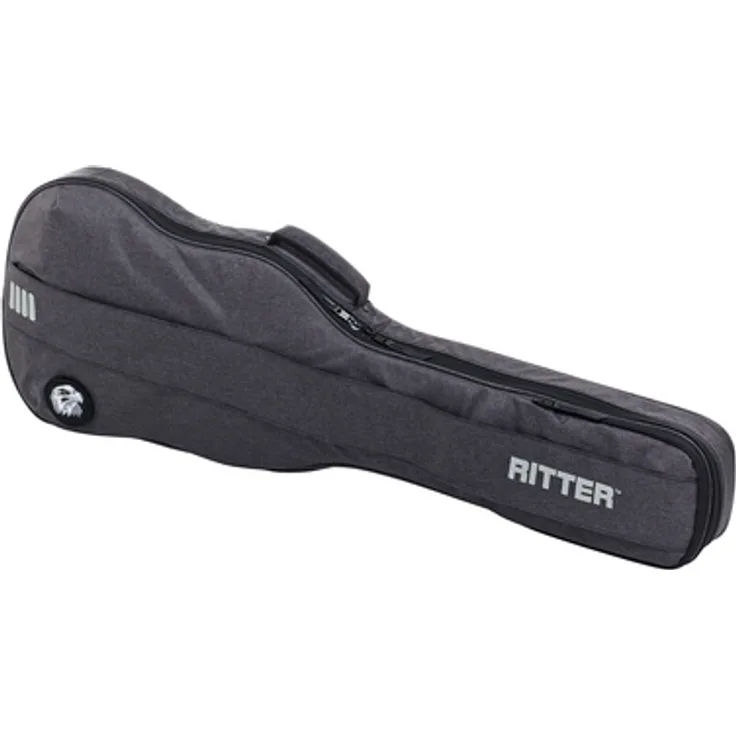 Ritter Bern Electric Bass ANT, Tasche für E-Bassgitarre mit 28 mm Polsterung, anthrazit