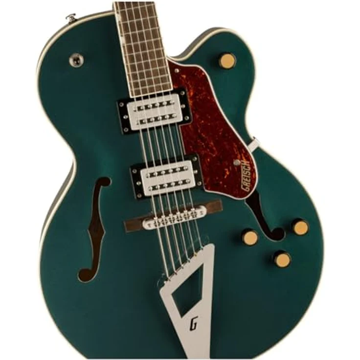 Gretsch G2420 CG Streamliner, E-Gitarre mit Hollowbody, Cadillac Green, Broad'Tron Tonabnehmer, Hochglanz Finish – Bild 3
