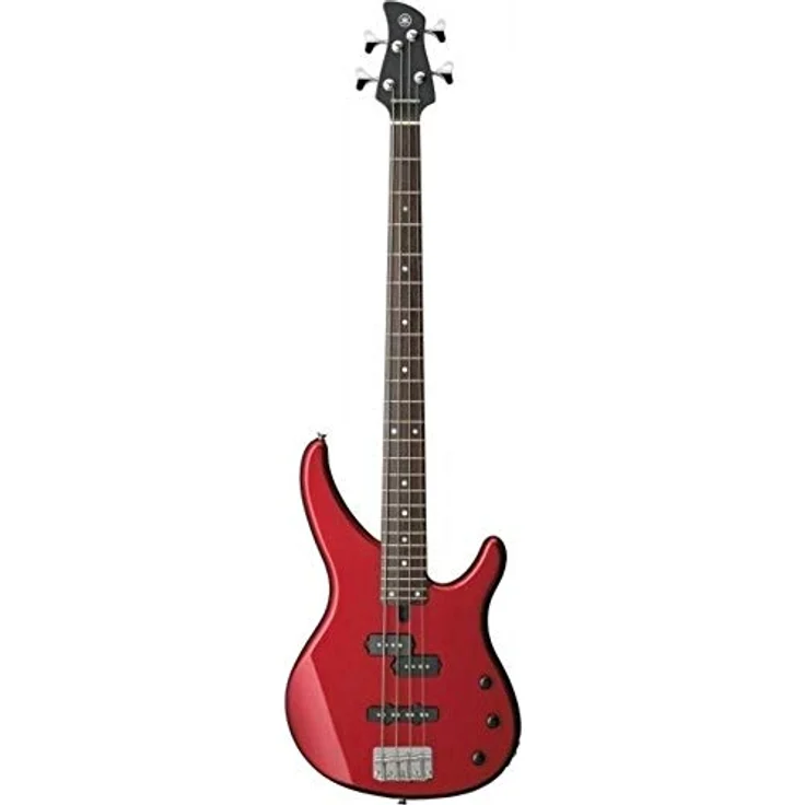 Yamaha TRBX 174 RM, E-Bass 4-Saiter mit Mahagoni Korpus, Ahorn Hals und Palisander Griffbrett, Rot Metallic – Bild 1