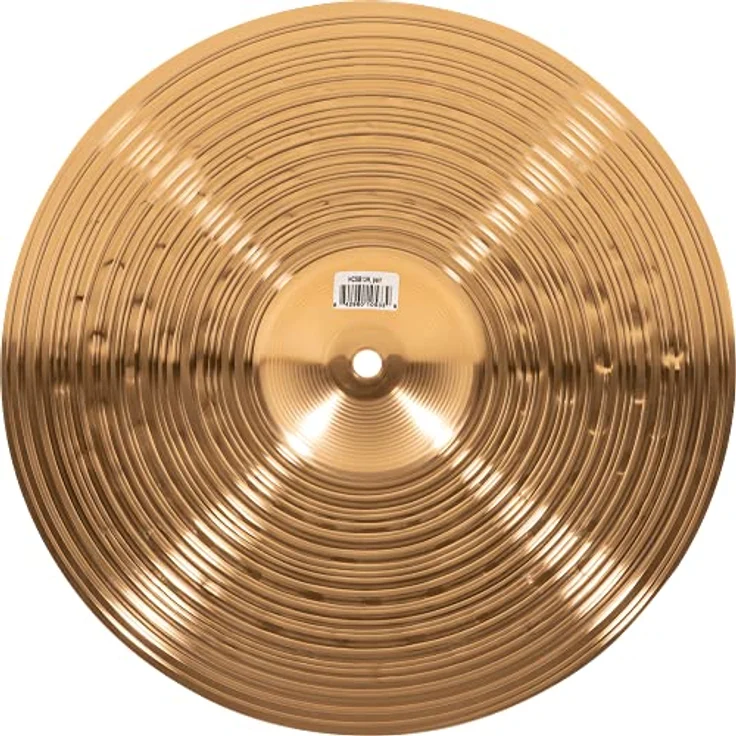 Meinl 13" HCS Bronze Hi-Hat, B8 Bronze, Traditional Finish, heller und klarer Klang, ausgewogenes Sustain, made in Germany – Bild 7