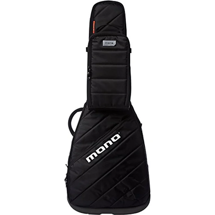 Mono Cases Vertigo Electric Guitar M80-VEG-BLK, professionelles Gigbag für E-Gitarre, 20mm Polsterung, wasserabweisendes Sharkskin Nylon, schwarz – Bild 5