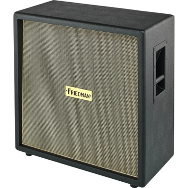 Friedman 412 Vintage, E-Gitarren Lautsprecherbox mit 2 x 12" Celestion Greenback & 2 x 12" Celestion Vintage 30, 100 Watt, schwarz