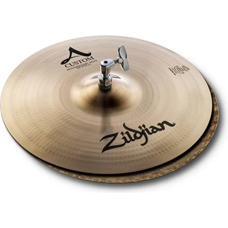 Zildjian A Custom Series - 14 Zoll Mastersound Hi-Hat Cymbals, Kupfer/Zinn-Legierung, mittleres dünnes Gewicht – Bild 1