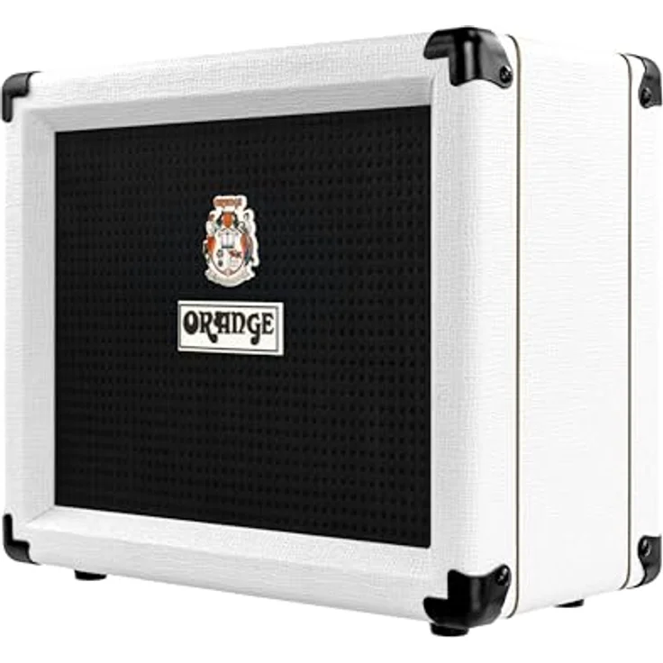 Orange Crush 20 RT Orianthi, E-Gitarren-Combo mit 20 Watt, 8 Zoll Lautsprecher, digitalem Hall, chromatischem Stimmgerät, weiß – Bild 3