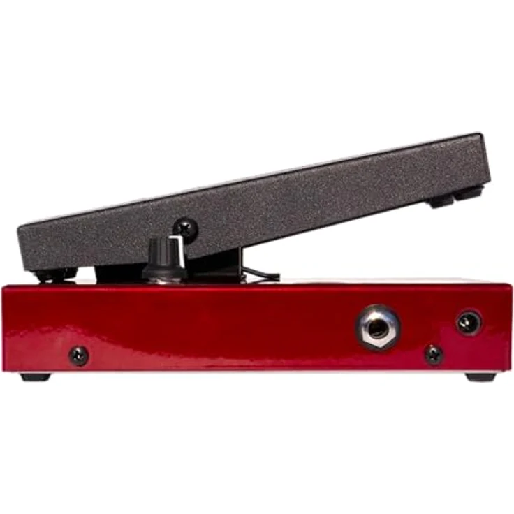 Morley MTTW Tone Questor Wah, Wah Effekt Pedal mit schalterloser Bedienung, dB-Regler bis zu 15 dB Boost, rubinrote prismatische Oberfläche, platzsparendes Design – Bild 5