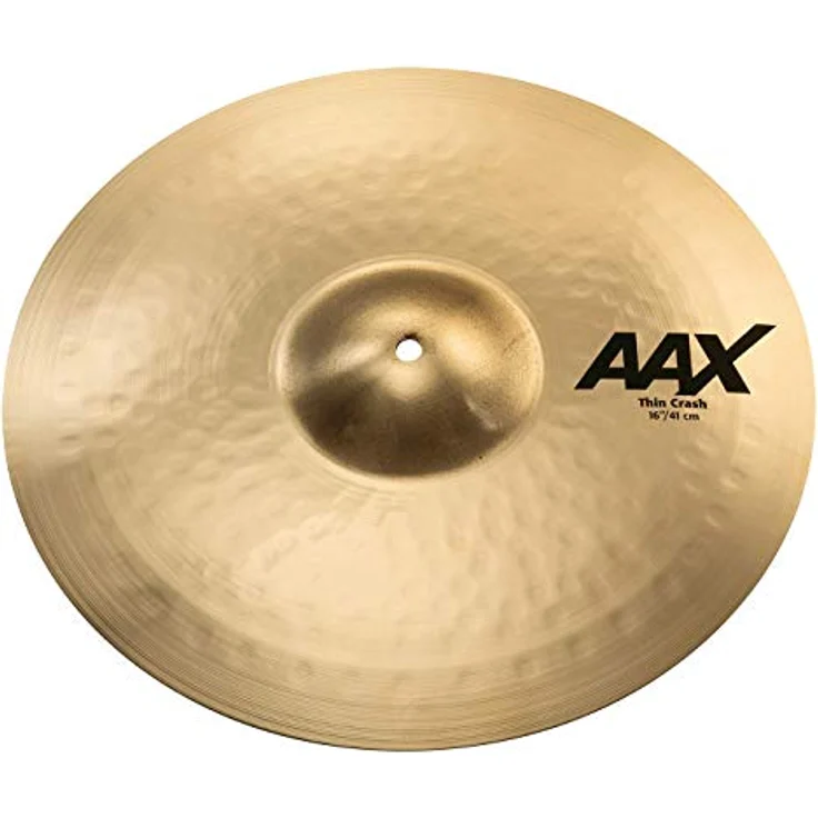 Sabian 16" AAX Thin Crash, Schlagzeugbecken mit Brillant Finish, vielseitige Ansprache und komplexe Klänge – Bild 2