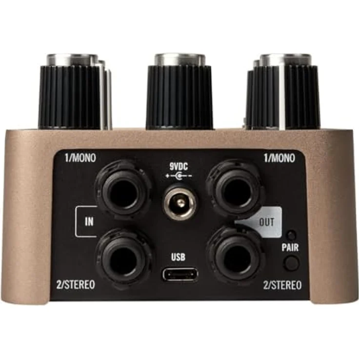 Universal Audio UAFX Golden Reverberator, Stereo Reverb Pedal mit Spring, Plate und Vintage Digital Effekten, Preset speicherbar, USB-C für Updates – Bild 3