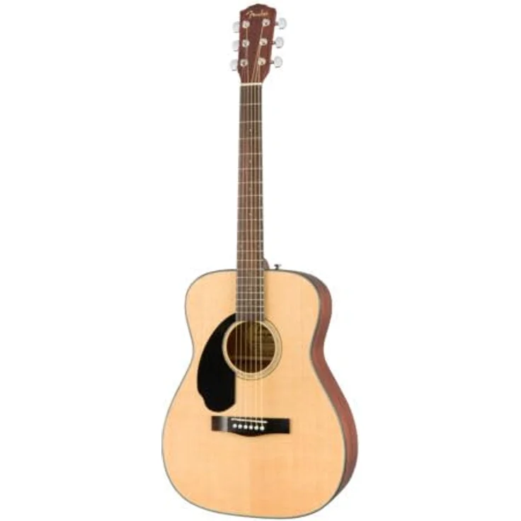 Fender CD-60S Dreadnought Akustikgitarre, Linkshändig, mit massiver Fichte Decke, Mahagoni-Boden, Walnuss-Griffbrett, Natur, inklusive kostenlose virtuelle Lektionen – Bild 3