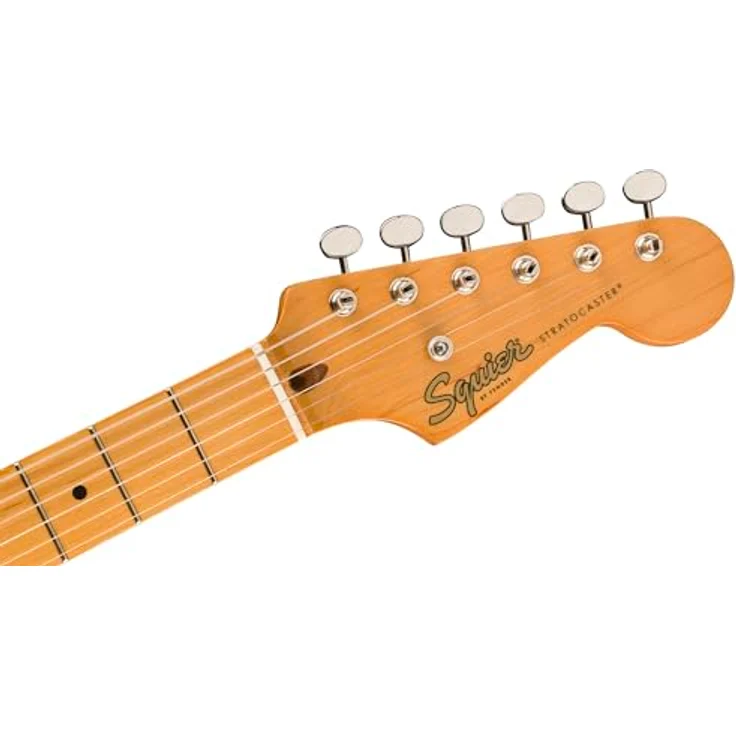 Squier by Fender Classic Vibe '50s Stratocaster®, Vintage E-Gitarre mit Alnico-Single-Coil-Tonabnehmer, 2 Colour Sunburst – Bild 5