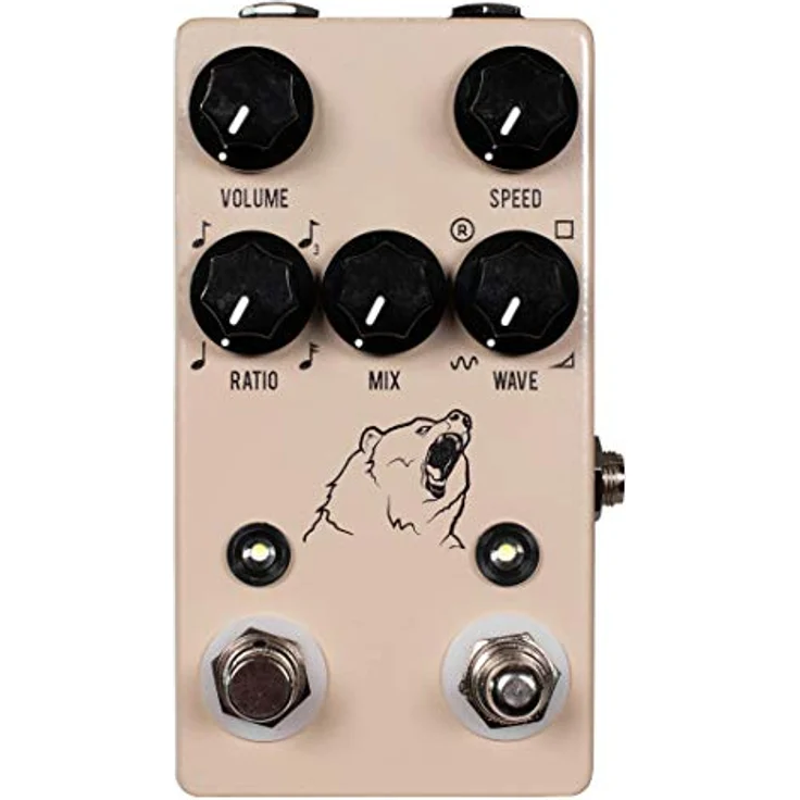 JHS Pedals Kodiak, Tremolo-Effektpedal mit Tap Tempo, True Bypass, 5 Reglern und Metallgehäuse – Bild 1