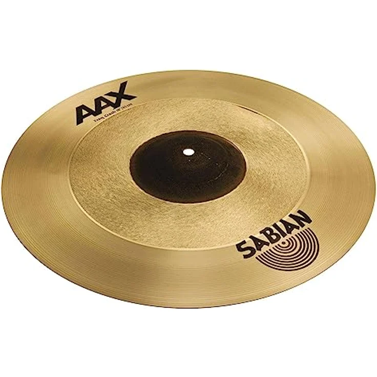 Sabian 18" AAX Freq Crash, explosives Schlagzeugbecken mit lautem, durchdringendem Sound, natural – Bild 5