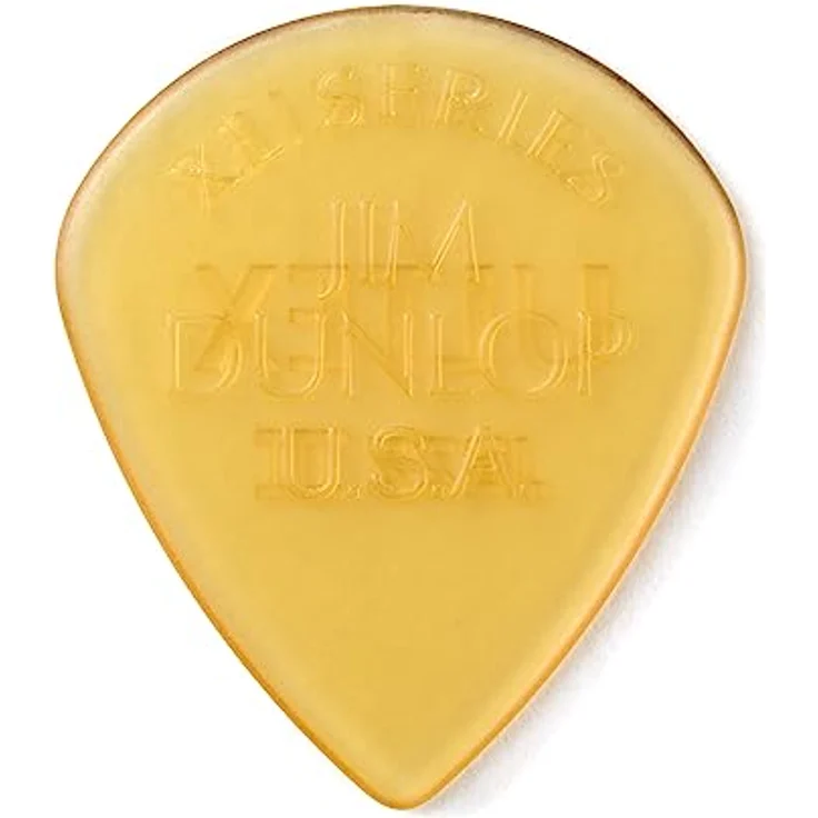 Dunlop Plectrum Ultex 427 Jazz III XL, 6er Pack, 1,38 mm Stärke, Tequila-Gold, vielseitiges Plektrum aus extrem hartem Material – Bild 3
