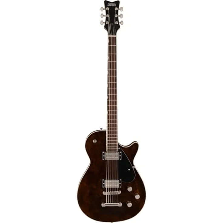 Gretsch EMTC JET Baritone E-Gitarre, Mahagoni Korpus, Ahorn Decke, Imperial Stain, mit 2x PureVolt Twin Six Humbucker – Bild 2