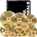 Meinl Cymbals HCS-SCS1 Ultimate Special Becken Set, komplettes Schlagzeugbecken-Set mit 14“ HiHat, 14“ Crash, 16“ Crash, 18“ Crash, 14“ China, 20“ Ride, 8“ Bell, 10“ Splash und 16“ Trash Crash, hergestellt aus robuster Bronze Legierung, ideal für Anfänger