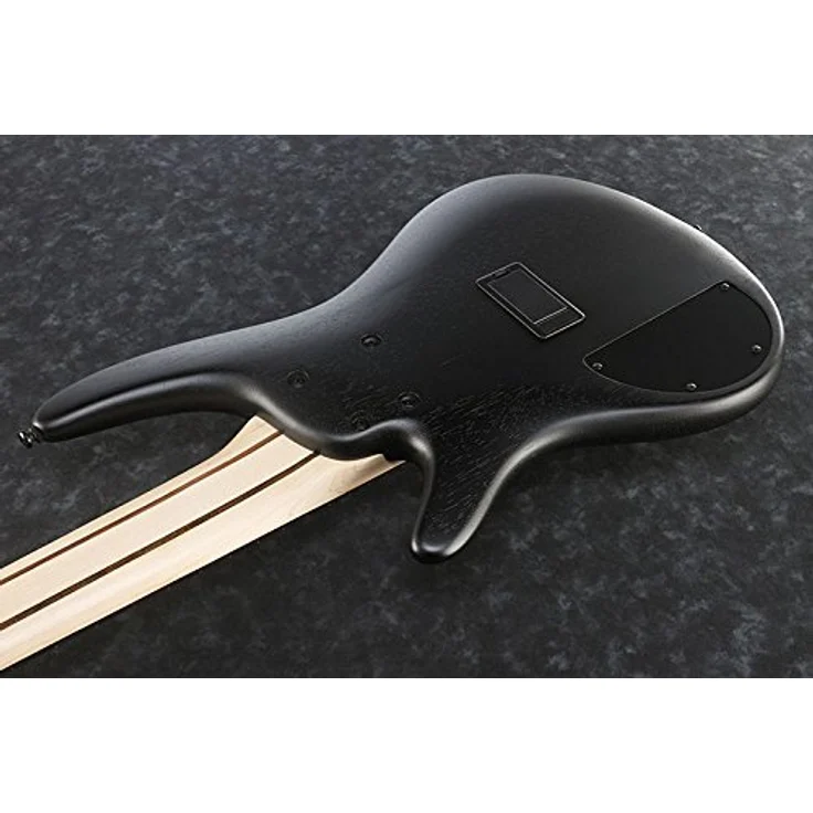 Ibanez SR300EB-WK, 4-saiter E-Bass aus der Soundgear-Serie mit Nyatoh Korpus, 24 Medium Bünden und PowerSpan Dual Coil Tonabnehmer, Wettered Black – Bild 2