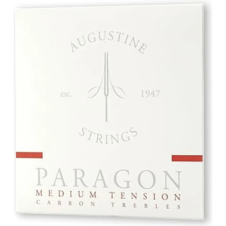 Augustine Paragon 7770 Set mit mittlerer Spannung, hochwertige Gitarrensaiten, Rot – Bild 3