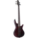 Ibanez GSRM20 GIO Series MiKro E-Bass Gitarre, Short Scale, Walnuss-Finish, 3/4