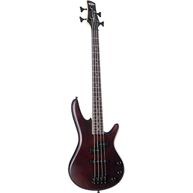 Ibanez GSRM20 GIO Series MiKro E-Bass Gitarre, Short Scale, Walnuss-Finish, 3/4 – Bild 1