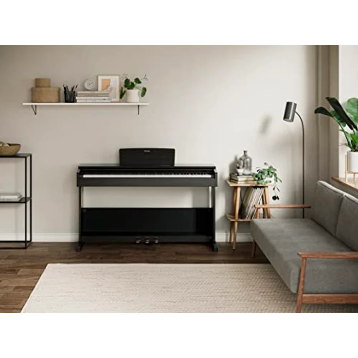 Yamaha ARIUS YDP-105 Digital Piano, schwarz – 88-Tasten E-Piano mit GHS Tastatur und Dämpferpedalen für authentisches Klangerlebnis – Bild 2