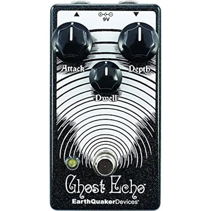 EarthQuaker Devices Ghost Echo V3 Reverb, digitales Reverb Effekt Pedal im Vintage Amp-Style mit 30-150 ms Pre-Delay und True Bypass