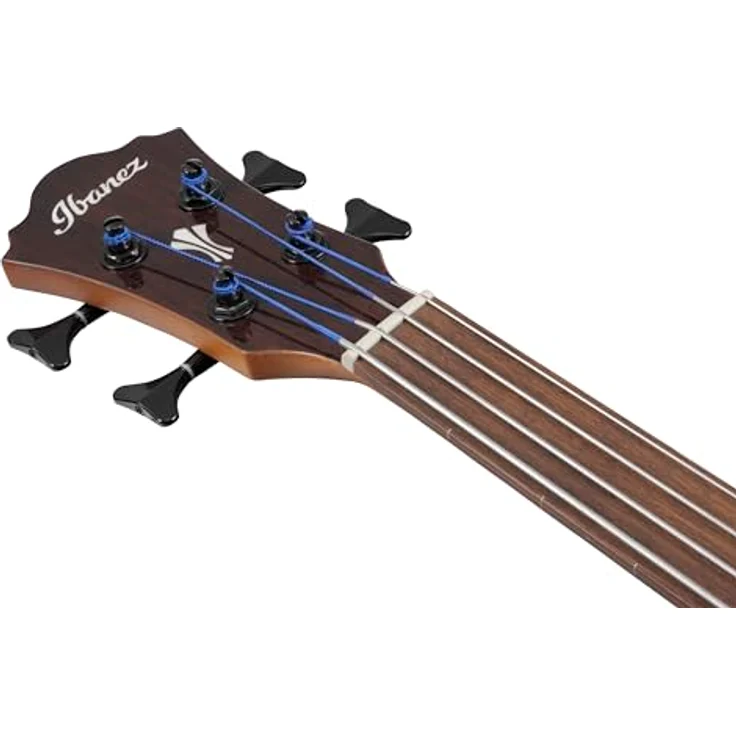 Ibanez AEGB24FE-MHS, Fretless Akustikbass mit Sapele Decke, Mahogany Sunburst, Ibanez Undersaddle Tonabnehmer, 3-tlg. Nyatoh/Ahorn Hals – Bild 4