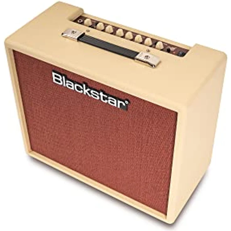 Blackstar Debut 50R, Transistor E-Gitarren-Combo Verstärker mit 50 Watt, Cream Oxblood – Bild 3