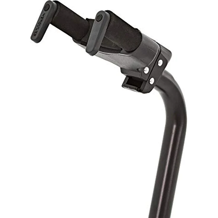 Hercules Stands HCGS-414B+, AGS PLUS Gitarrenständer für alle E-Gitarren und Akustikgitarren mit Auto-Grab Halterung, Höhenverstellbar 95-115 cm, Moosgummipolsterung, N.I.N.A. für schmale Hälse – Bild 5