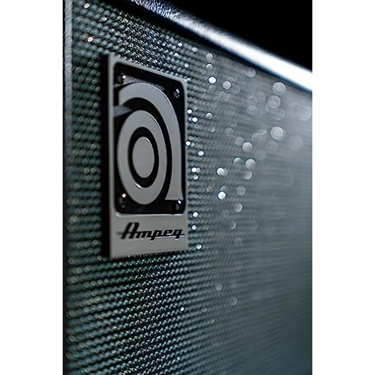Ampeg Heritage SVT-810AV, Bassbox mit 8 x 10 Custom Eminence Lautsprechern, 800 Watt, schwarz/blau/silber – Bild 2