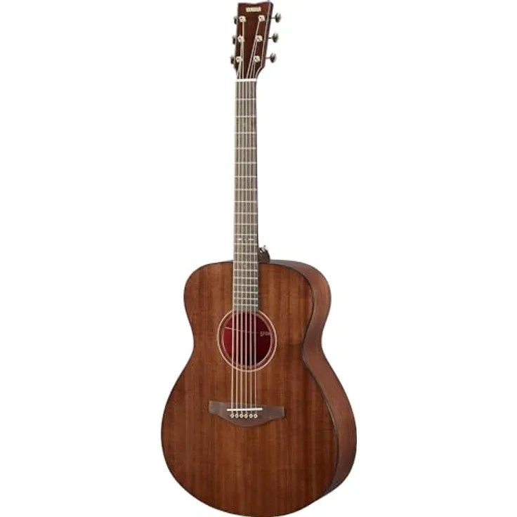 Yamaha STORIA III Westerngitarre, akustische Gitarre in Schokoladenbraun mit Tonabnehmer und warmem, ausgewogenem Sound, 4/4 für Erwachsene
