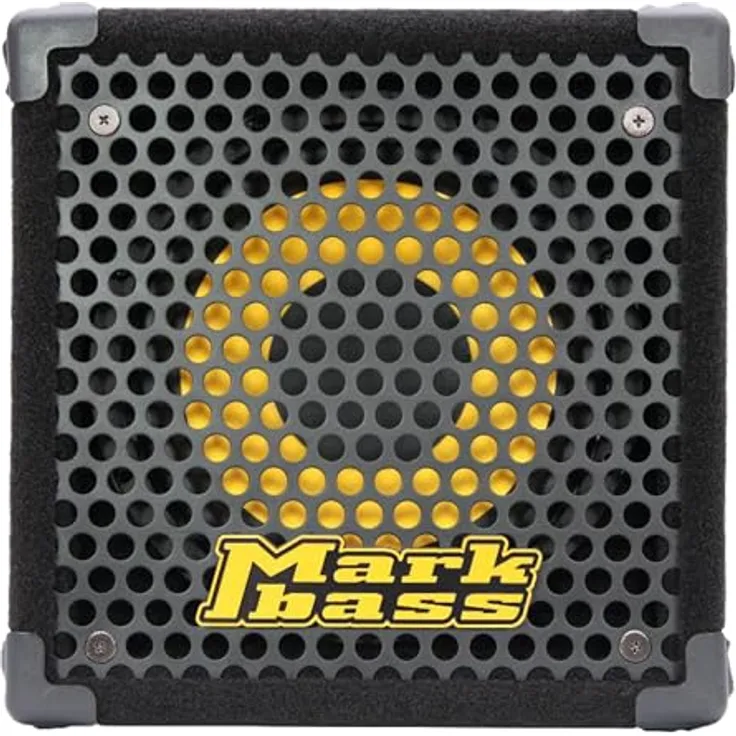 Markbass Micromark 801, Bass Combo mit 60 Watt, 1x 8" Neodym-Lautsprecher, analoger Endstufentechnologie, externem Lautsprecherausgang und kompakten Abmessungen (268 x 268 x 262 mm), 6,6 kg