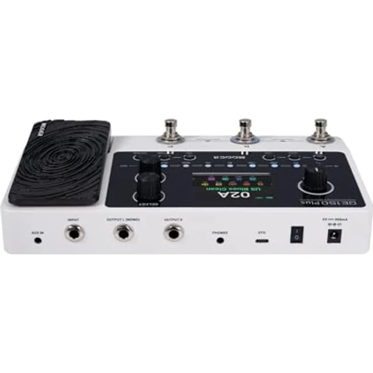 Mooer GE150 Plus, Gitarren-Multieffektpedal mit 55 Verstärkermodellen, 170 Effekten, 80s Looping-Zeit und USB-C Anschluss – Bild 4