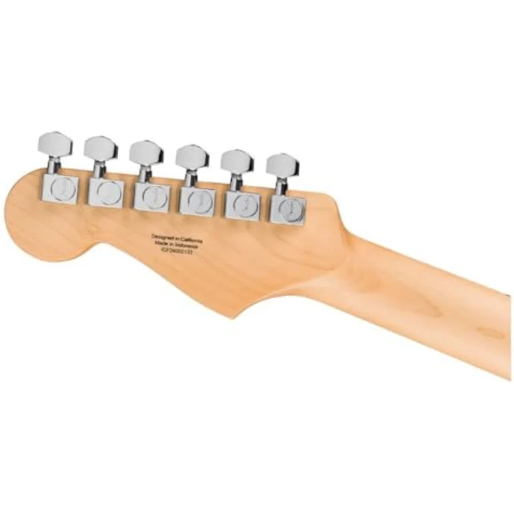 Fender Standard Stratocaster, E-Gitarre in Olympic White mit klassischem Design – Bild 5