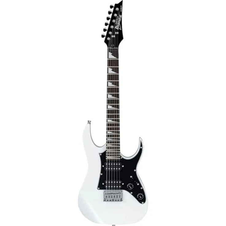 Ibanez Gio miKro GRGM21-WH, E-Gitarre in Weiß mit sorgfältiger Verarbeitung und ausgewählten Materialien – Bild 1