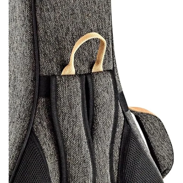 Ortega OSOCACL-MO Soft Case Classic, Gitarrenkoffer für 4/4 Konzertgitarre, Leinen/Baumwolle, 22mm Polsterung, Farbe: mocca – Bild 8