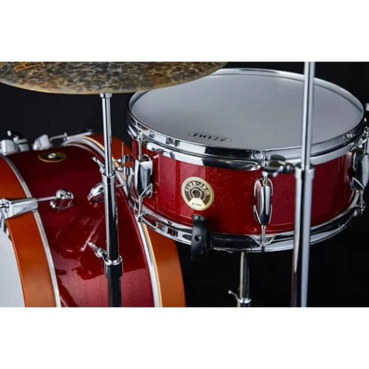 Tama Club Jam Mini Kit -CPM, Kompakter Kesselsatz mit 18"x7" Bass Drum und 12"x5" Snare, Farbe: Candy Apple Mist – Bild 3