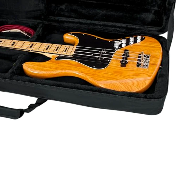 Gator Foam Case Bass, Softcase für E-Bass mit Korpuslänge 53,34 cm und Gesamtlänge 120,65 cm – Bild 11
