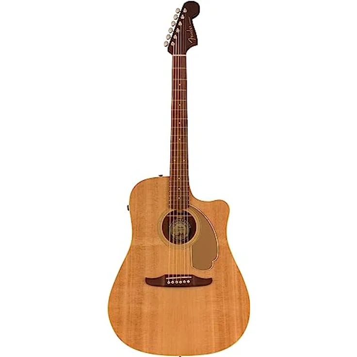 Fender Redondo Player NAT, Westerngitarre mit massiver Fichtendecke, Sapele Boden und Zargen, Satin-Finish, natur – Bild 1