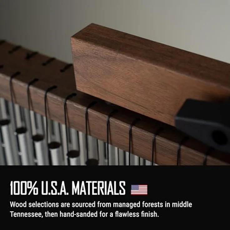 Schlagwerk TreeWorks Chimes TRE35db, Percussion mit 69 Klangstäben aus Aluminium/Titan-Legierung, handgefertigt in Nashville, einschließlich Softbag LG24 – Bild 5