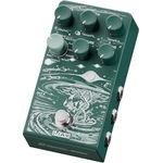 Klowra Sprout Modulation Gitarrenpedal mit 9 Effekten, CTRL-Eingang, Tap Tempo & Presets, Green Sprout