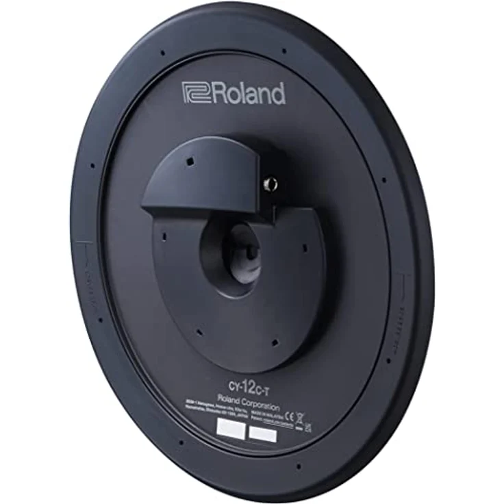 Roland CY-12C-T 12" Zwei-Zonen Crash Pad mit Abstoppfunktion und neuem, realistischem Beckendesign – Bild 2