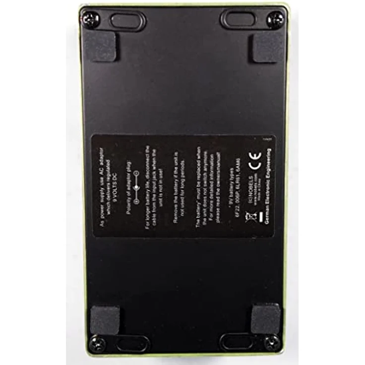 Nobels ODR-1 BC, Overdrive-Pedal für E-Gitarre & Bass mit Bass-Cut-Schalter und 9-18V Betrieb – Bild 8