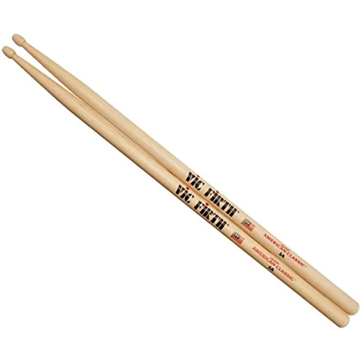 Vic Firth Vic-5A-Parent Wood, 6er-Pack Drumsticks aus Hickory Holz – Bild 1