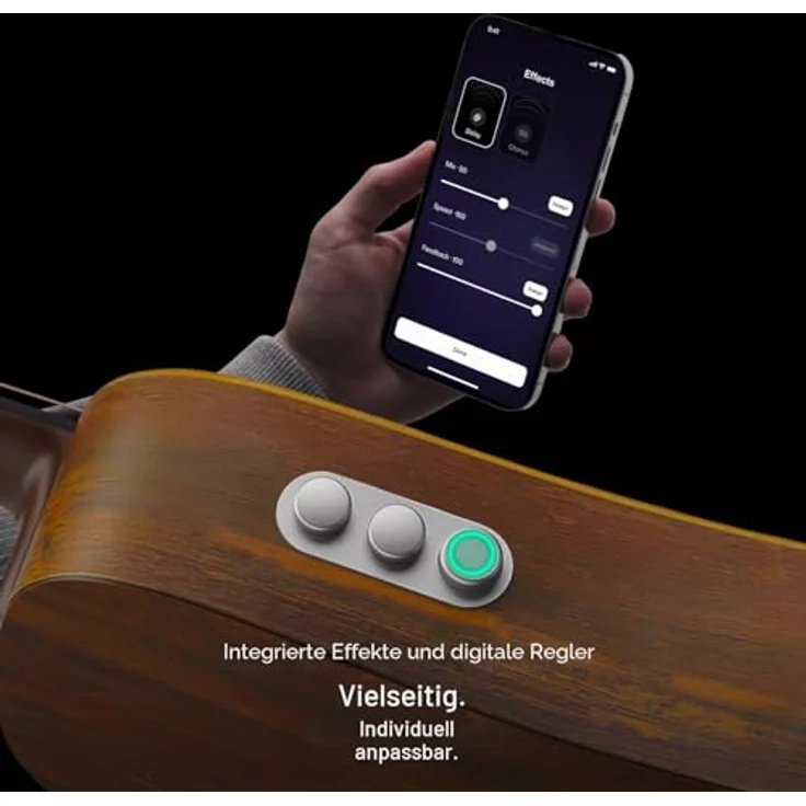 LAVA Me Air, Elektro-Akustik-Gitarre aus Fichte, dünn und leicht, mit FreeBoost-Magneteffekt, für Rechtshänder, 6 Stahlsaiten – Bild 5