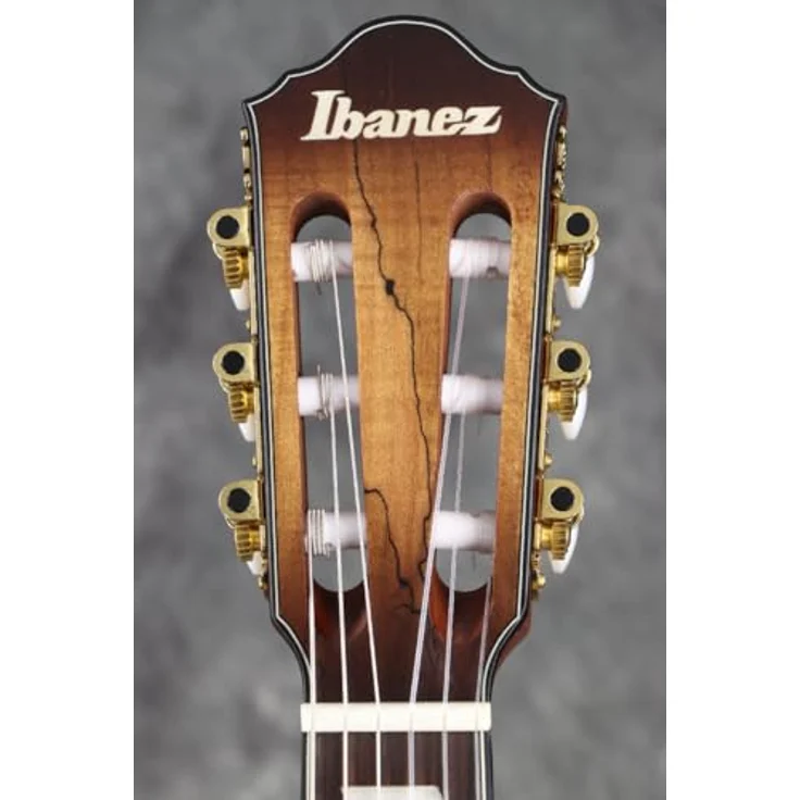 Ibanez FRH20SMN-TCL Konzertgitarre, 6-saitig, Sapele/Boden, Spalted Maple/Decke, Tobacco Burst Low Gloss, mit Ibanez AEQ210T Preamp und eingebautem Tuner – Bild 8
